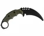 TS BLADES BLACK HORNET G3 RANGER GREEN DUMMY KNIFE